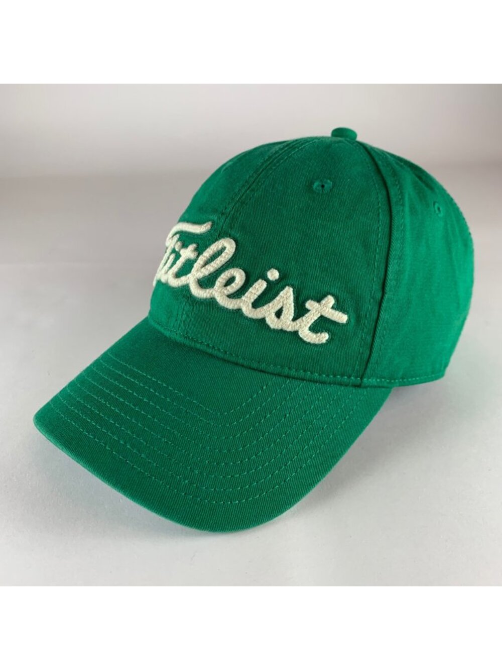Titleist Mens Green Relaxed Fit Strapback Adjustable Hat